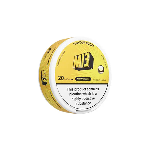 20mg MI3 Boozt Nicotine Pouches - 15 Pouches - Smoking Products