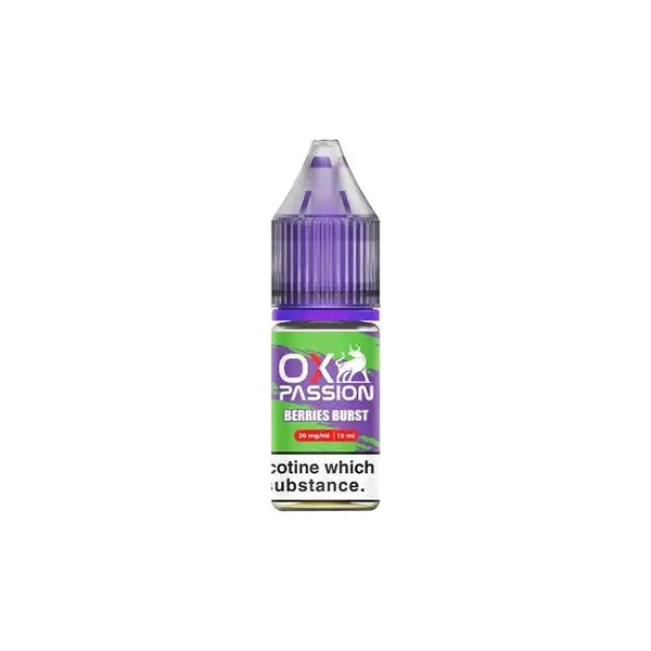 20mg OX Passion By OXVA 10ml Nic Salts (50VG/50PG) - Vaping Products