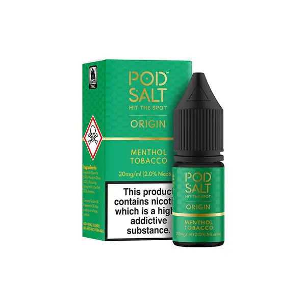 20mg Pod Salt Origins 10ml Nic Salt (50VG/50PG) - Vaping Products