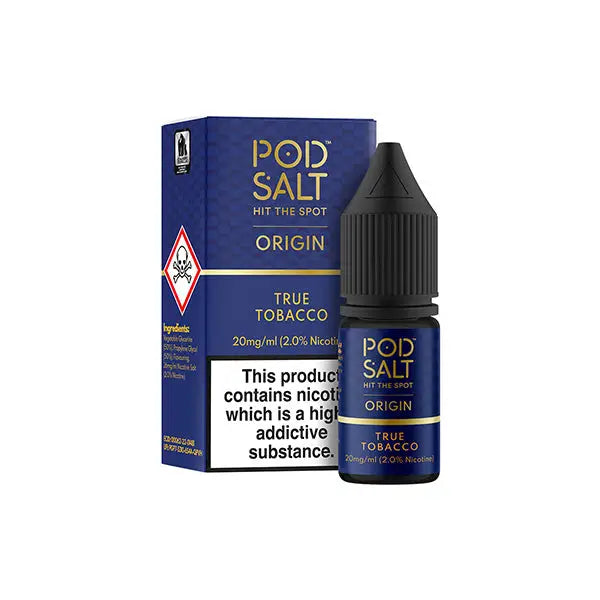 20mg Pod Salt Origins 10ml Nic Salt (50VG/50PG) - Vaping Products