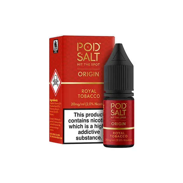 20mg Pod Salt Origins 10ml Nic Salt (50VG/50PG) - Vaping Products