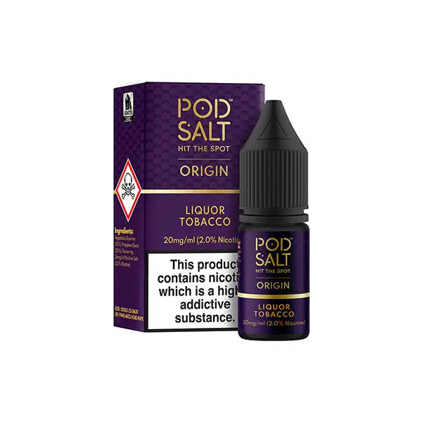 20mg Pod Salt Origins 10ml Nic Salt (50VG/50PG) - Vaping Products