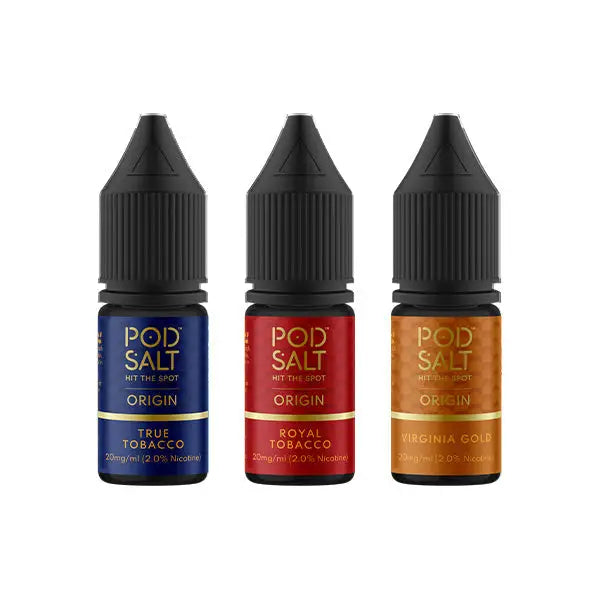 20mg Pod Salt Origins 10ml Nic Salt (50VG/50PG) - Vaping Products