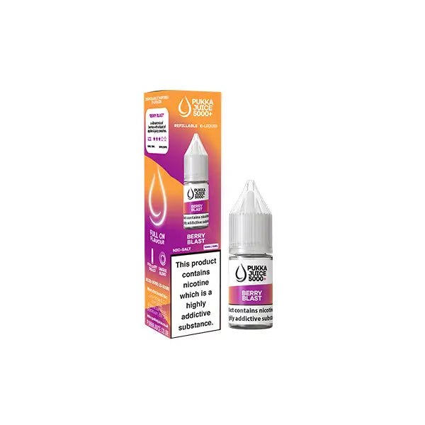 20mg Pukka Juice 5000 + 10ml Nic Salt (50VG/50PG) - Vaping Products