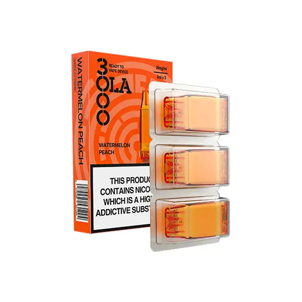 20mg SMPO Ola 3000 Prefilled Pods - 2ml - Vaping Products