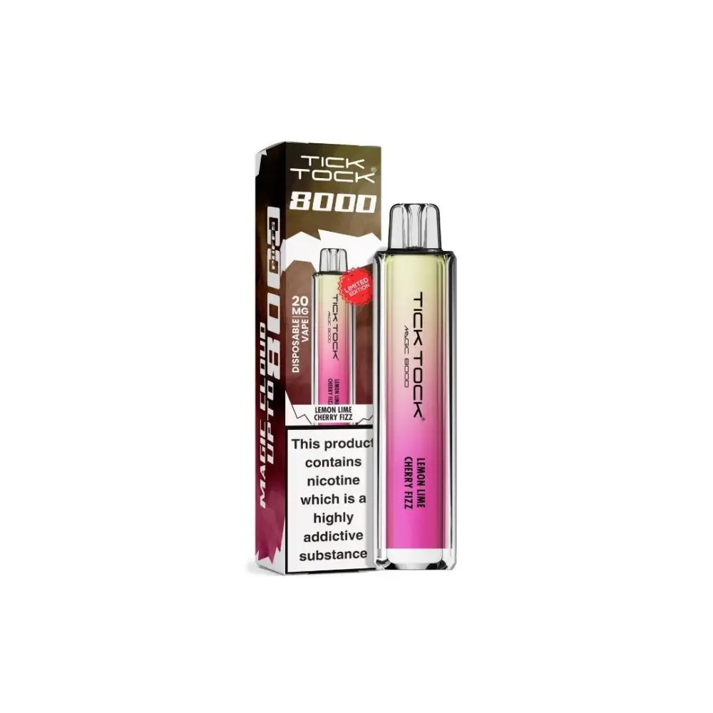 20mg Tick Tock Magic 8000 Prefilled Pod Kit 8000 Puffs - Vaping Products