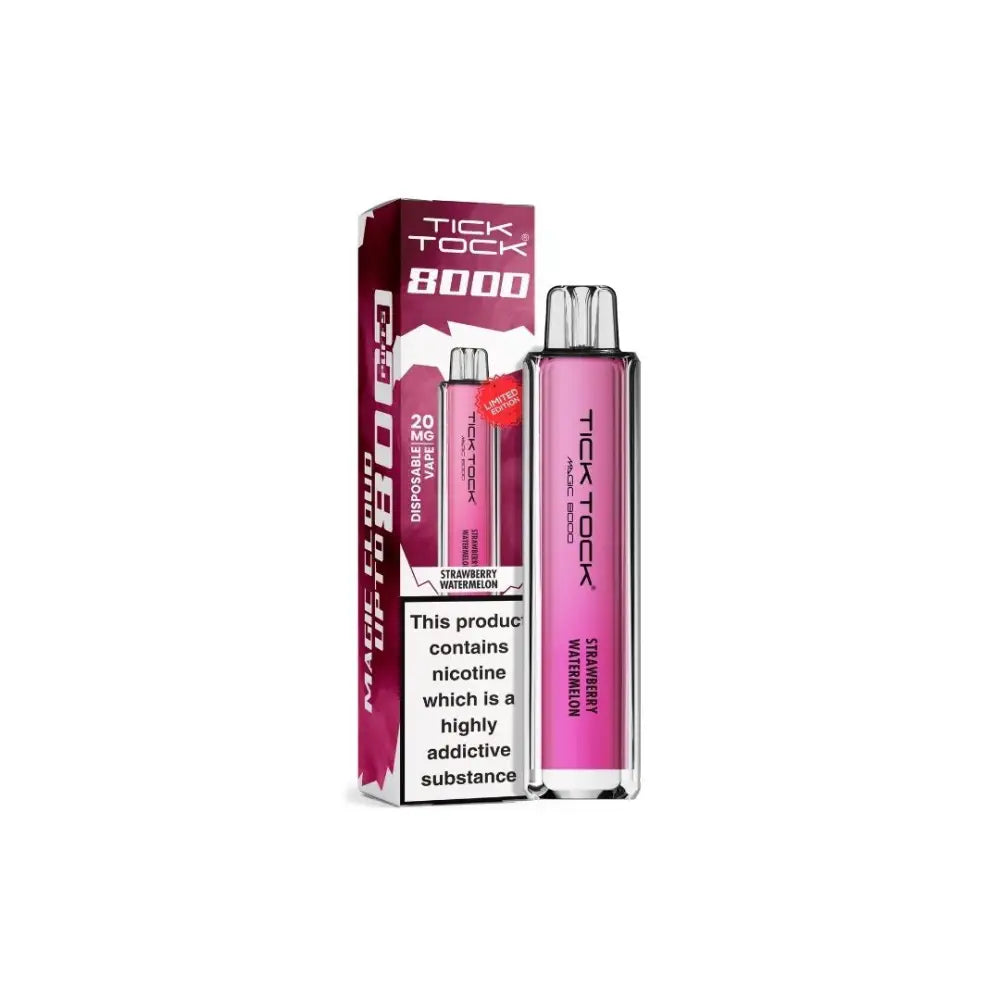 20mg Tick Tock Magic 8000 Prefilled Pod Kit 8000 Puffs - Vaping Products