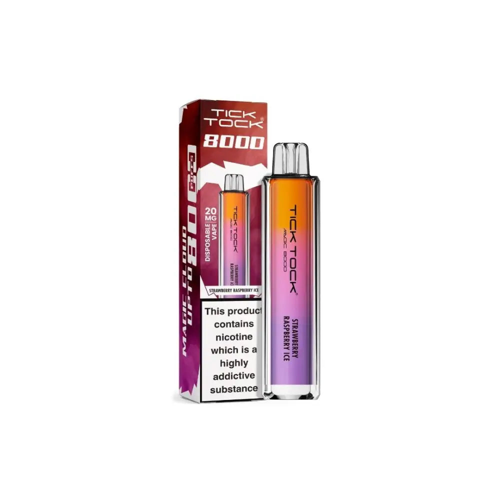20mg Tick Tock Magic 8000 Prefilled Pod Kit 8000 Puffs - Vaping Products