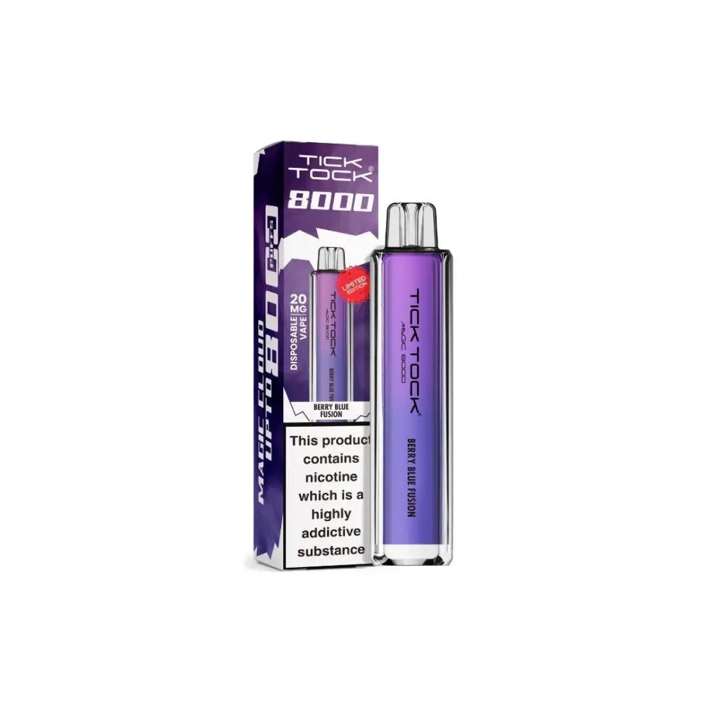 20mg Tick Tock Magic 8000 Prefilled Pod Kit 8000 Puffs - Vaping Products