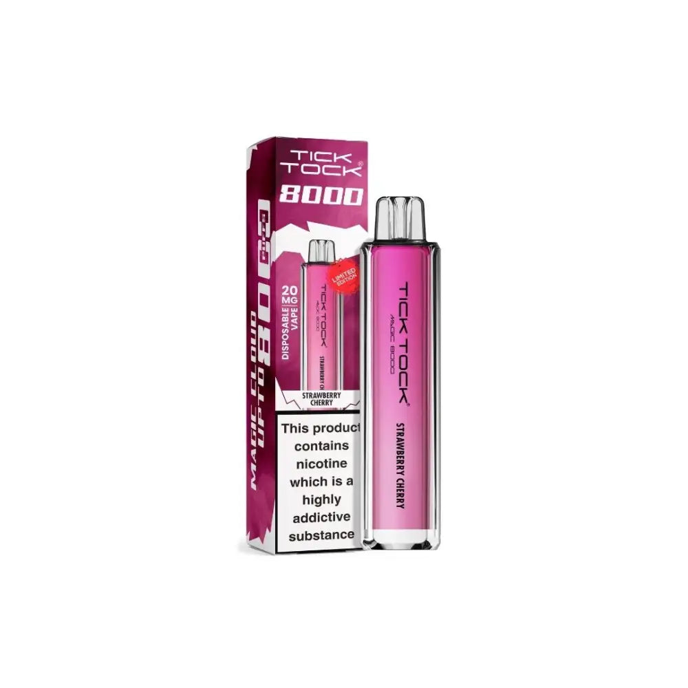20mg Tick Tock Magic 8000 Prefilled Pod Kit 8000 Puffs - Vaping Products