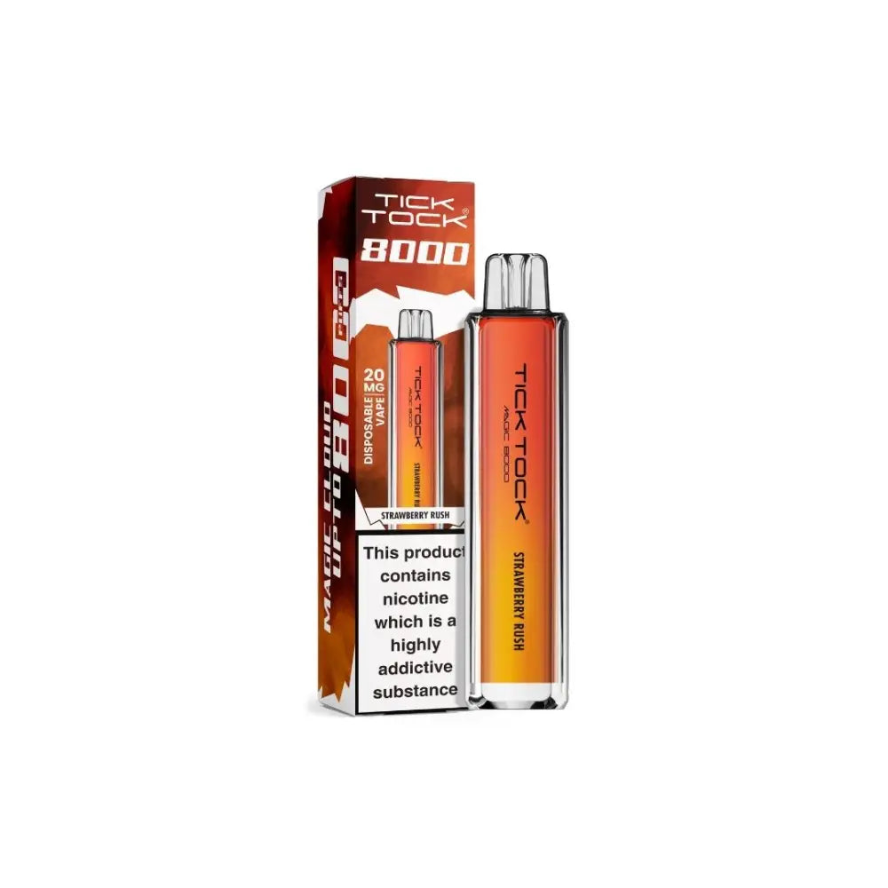 20mg Tick Tock Magic 8000 Prefilled Pod Kit 8000 Puffs - Vaping Products