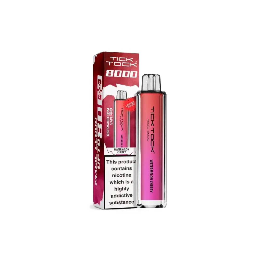 20mg Tick Tock Magic 8000 Prefilled Pod Kit 8000 Puffs - Vaping Products