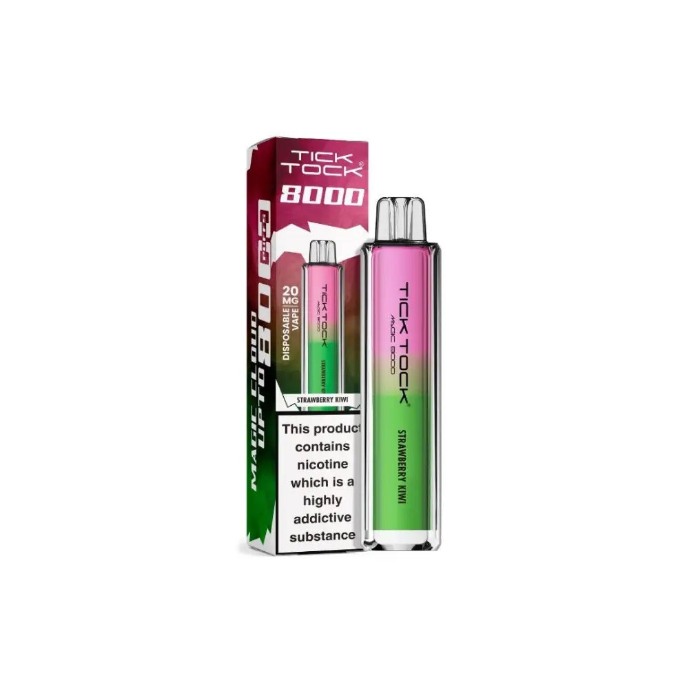 20mg Tick Tock Magic 8000 Prefilled Pod Kit 8000 Puffs - Vaping Products