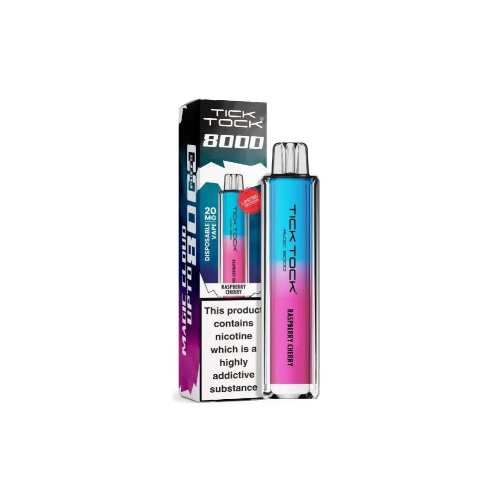 20mg Tick Tock Magic 8000 Prefilled Pod Kit 8000 Puffs - Vaping Products