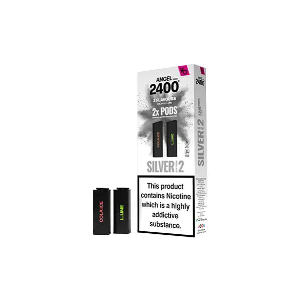 20mg Vapes Bars Angel 2400 Prefilled Pods 2ml - Vaping Products