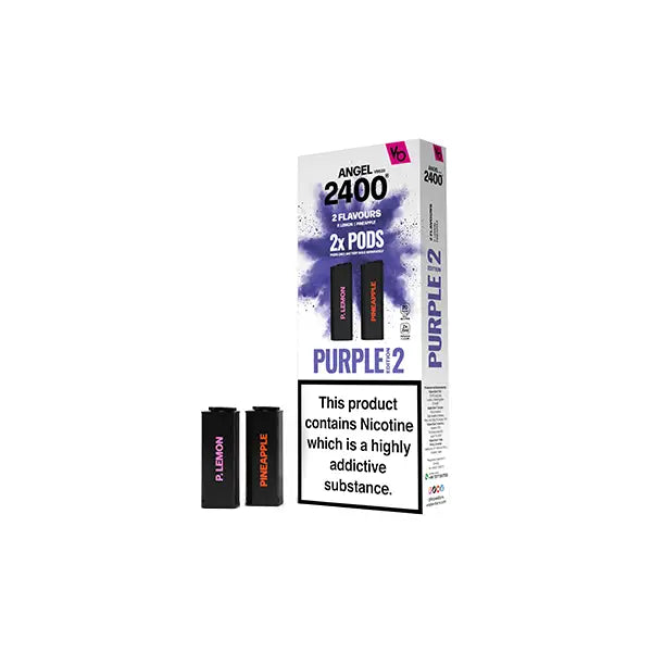 20mg Vapes Bars Angel 2400 Prefilled Pods 2ml - Vaping Products