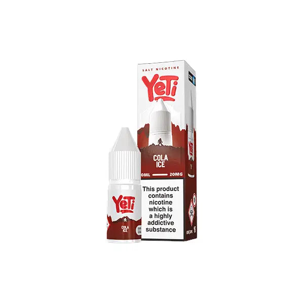 20mg Yeti Summit Series 10ml Nic Salts (50VG/50PG) - Vaping Products