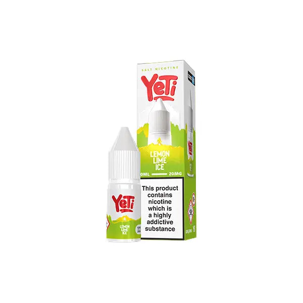 20mg Yeti Summit Series 10ml Nic Salts (50VG/50PG) - Vaping Products