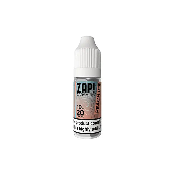 20mg ZAP! Bar Salts Nic Salt 10ml (50VG/50PG) - Vaping Products