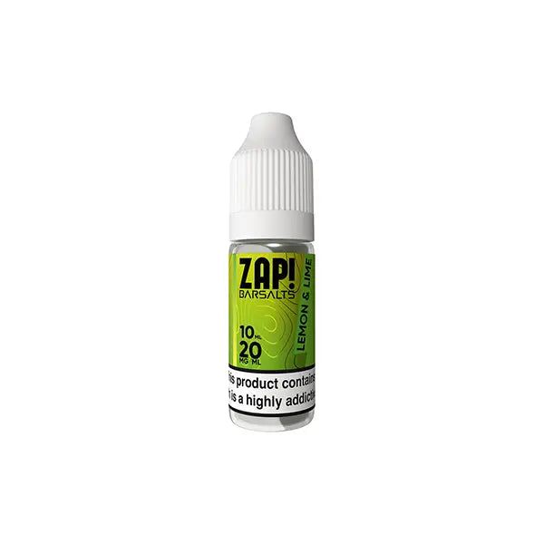 20mg ZAP! Bar Salts Nic Salt 10ml (50VG/50PG) - Vaping Products