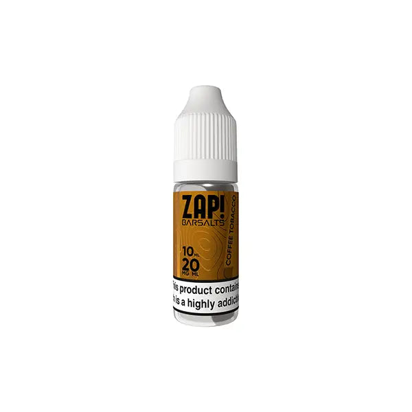 20mg ZAP! Bar Salts Nic Salt 10ml (50VG/50PG) - Vaping Products