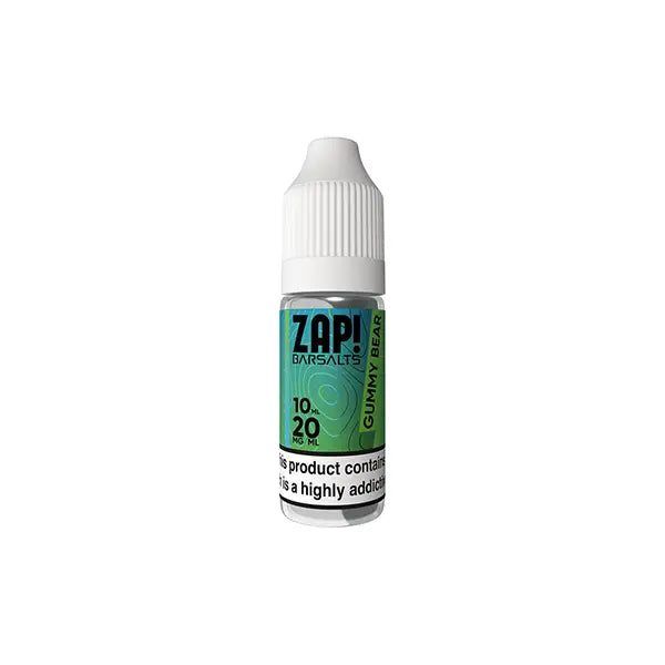 20mg ZAP! Bar Salts Nic Salt 10ml (50VG/50PG) - Vaping Products