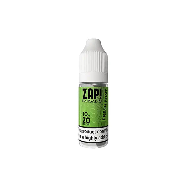 20mg ZAP! Bar Salts Nic Salt 10ml (50VG/50PG) - Vaping Products