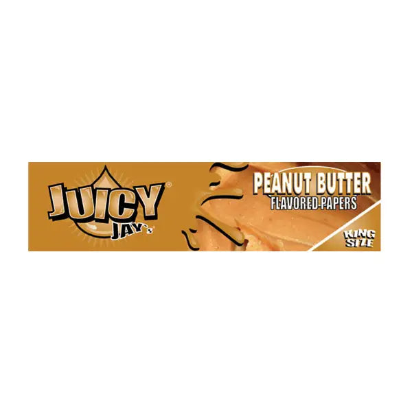24 Juicy Jay King Size Flavoured Slim Rolling Paper - Full Box - Smoking Products