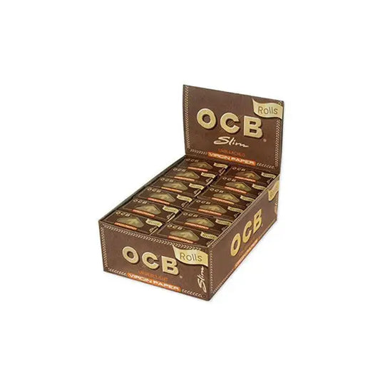 24 OCB Slim Virgin Rolls - Smoking Products