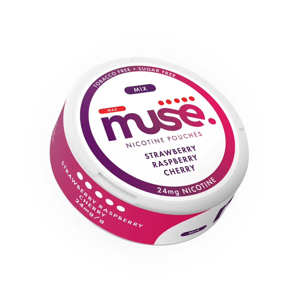 24mg Muse Nicotine Pouches - Sugar Free UK Made - 20 Pouches - Smoking Products
