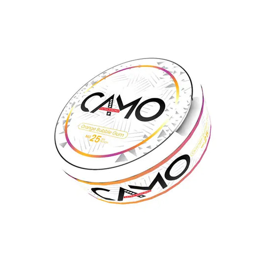 25mg Camo Nicotine Pouches - 20 Pouches - Orange Bubblegum - Smoking Products