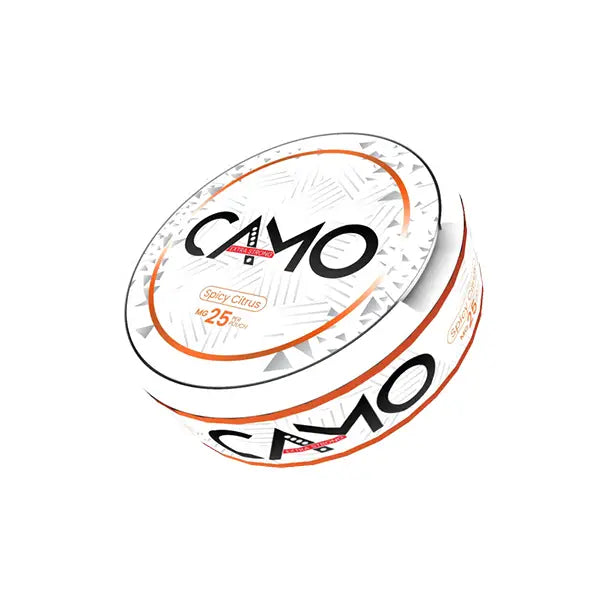 25mg Camo Nicotine Pouches 20 Pouches Smoking Products