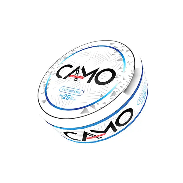 25mg Camo Nicotine Pouches - 20 Pouches - Smoking Products