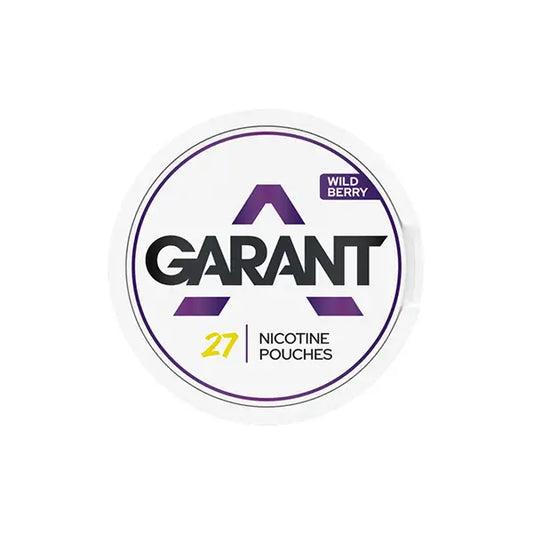 25mg Garant Nicotine Pouch - 20 Pouches - Wild Berry - Smoking Products