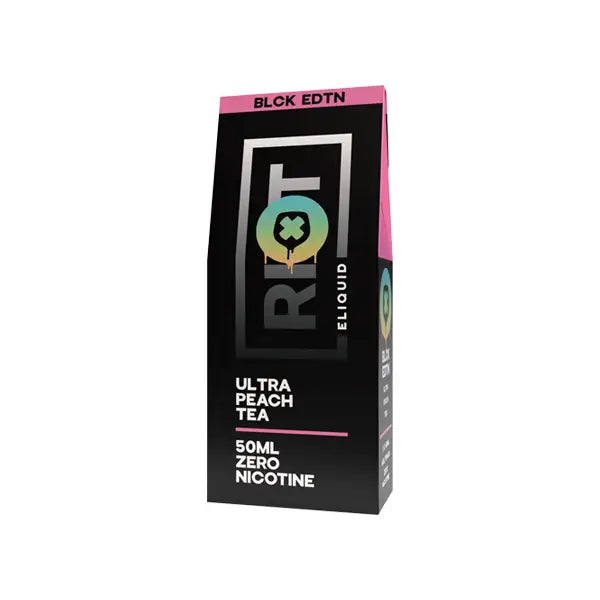2x 50ml Riot Squad Black Edition Range 0mg 100ml Shortfill (50VG/50PG) - Vaping Products