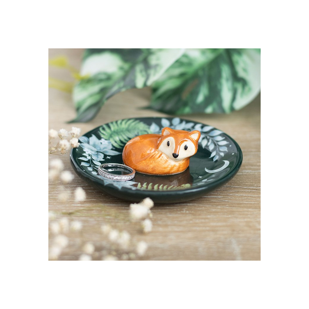 Green Fox Trinket Dish