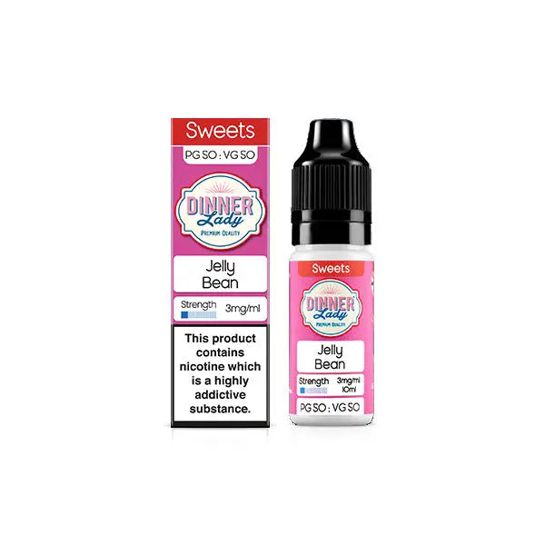 3mg Dinner Lady 50:50 Sweets 10ml (50VG/50PG) - Vaping Products
