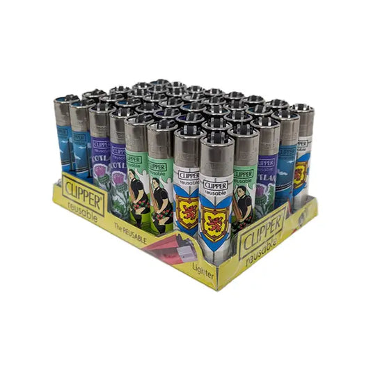 40 Clipper Classic Large Flint Scotland 4 - CL5C134UK - Smoking Products