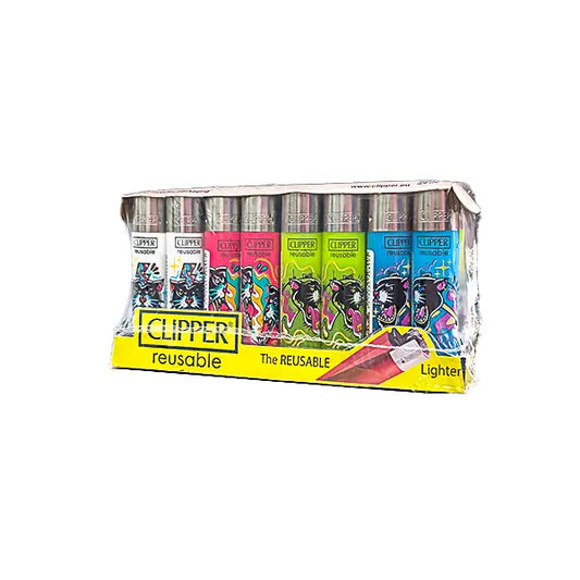 40 Clipper CP11R Classic Large Flint Animals M - CL3C518UKH - Smoking Products