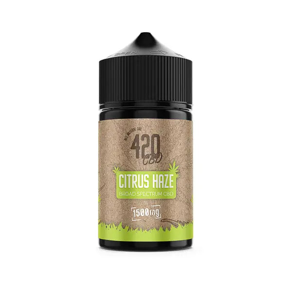 420 E liquids 1500mg Broad Spectrum CBD E Liquids (40VG/60PG) CBD Products