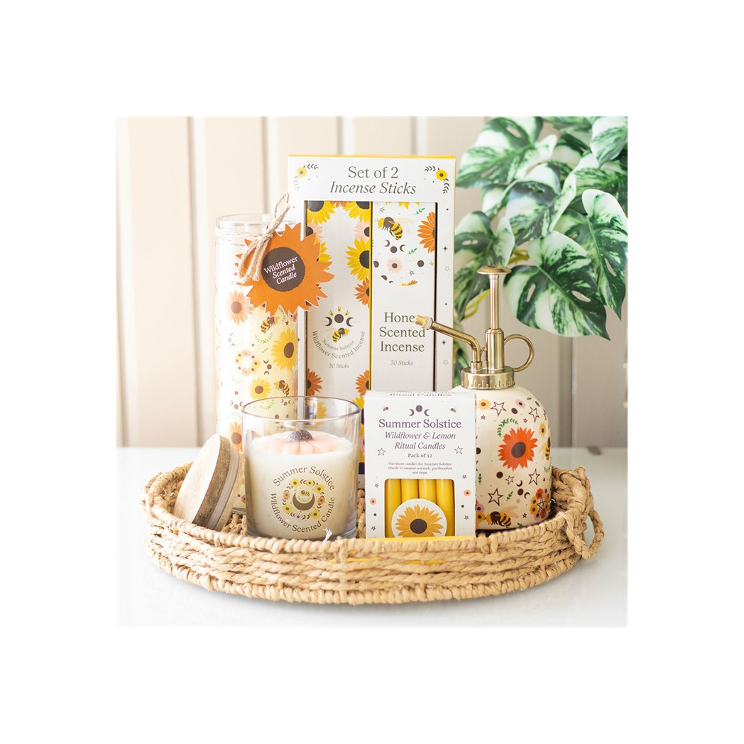 Bee Radiant Wildflower Tube Candle