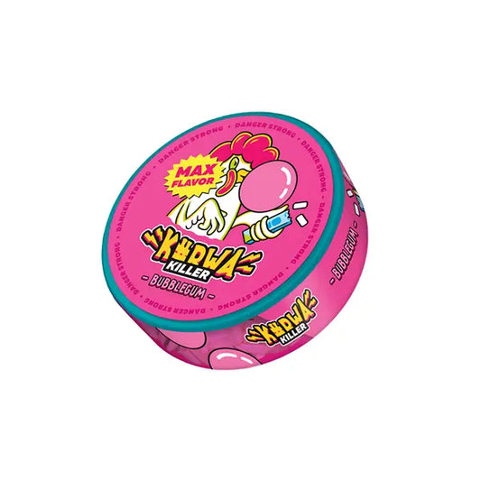 46.9mg Kurwa Killer Nicotine Pouches - 20 Pouches - Bubblegum - Smoking Products