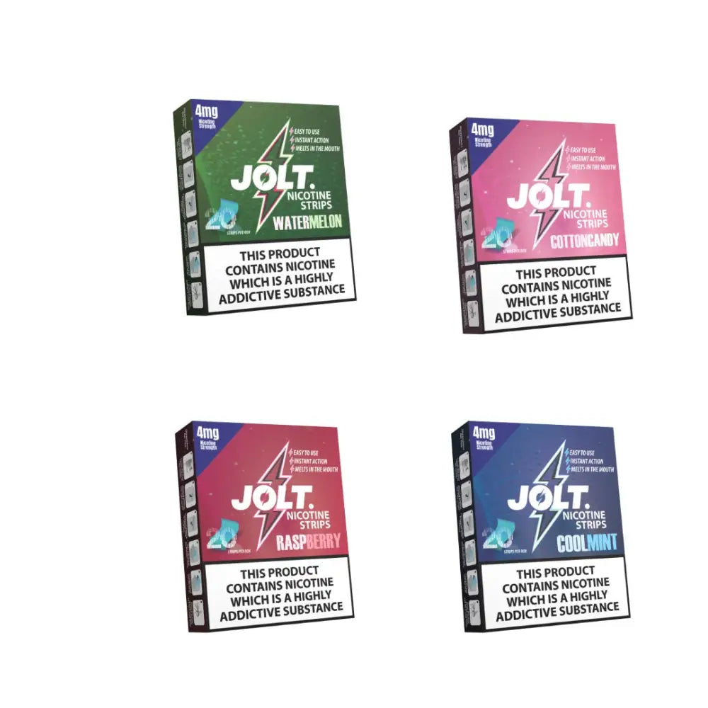 4mg JOLT Nicotine Strips - 20 Strips - Smoking Products