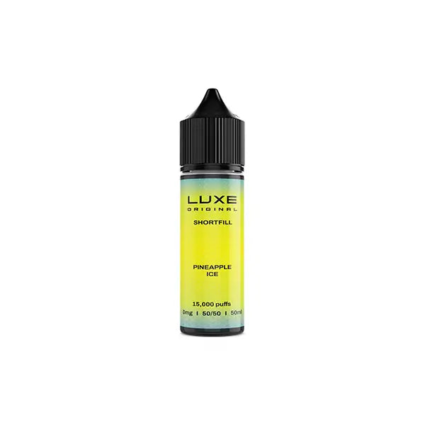 5 x 0mg LUXE Original 50ml Shortfill (50VG/50PG) - Multipack - Vaping Products