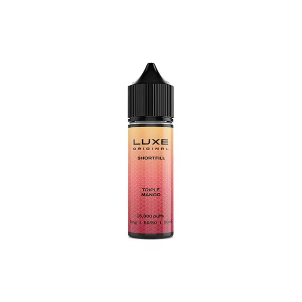 5 x 0mg LUXE Original 50ml Shortfill (50VG/50PG) - Multipack - Vaping Products
