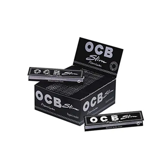 50 OCB Premium King Size Slim Rolling Papers - Smoking Products