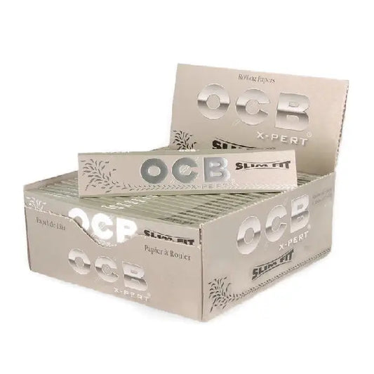 50 OCB Xpert Silver King Size Slimfit Papers - Smoking Products