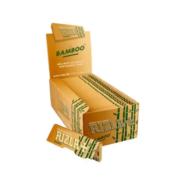 50 Rizla Bamboo King Size Ultra Thin Rolling Papers - Smoking Products