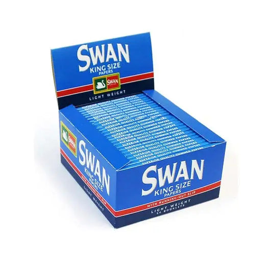 50 Swan Blue King Size Rolling Papers - Smoking Products