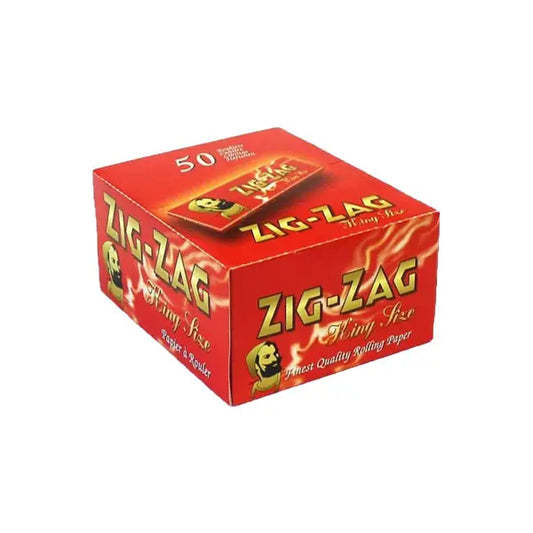 50 Zig-Zag Red King Size Rolling Papers - Smoking Products